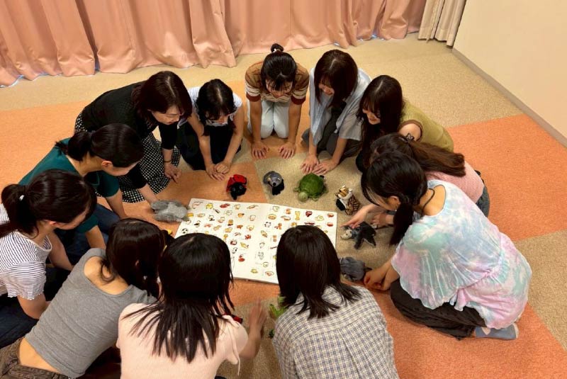 今田由香 研究室の様子