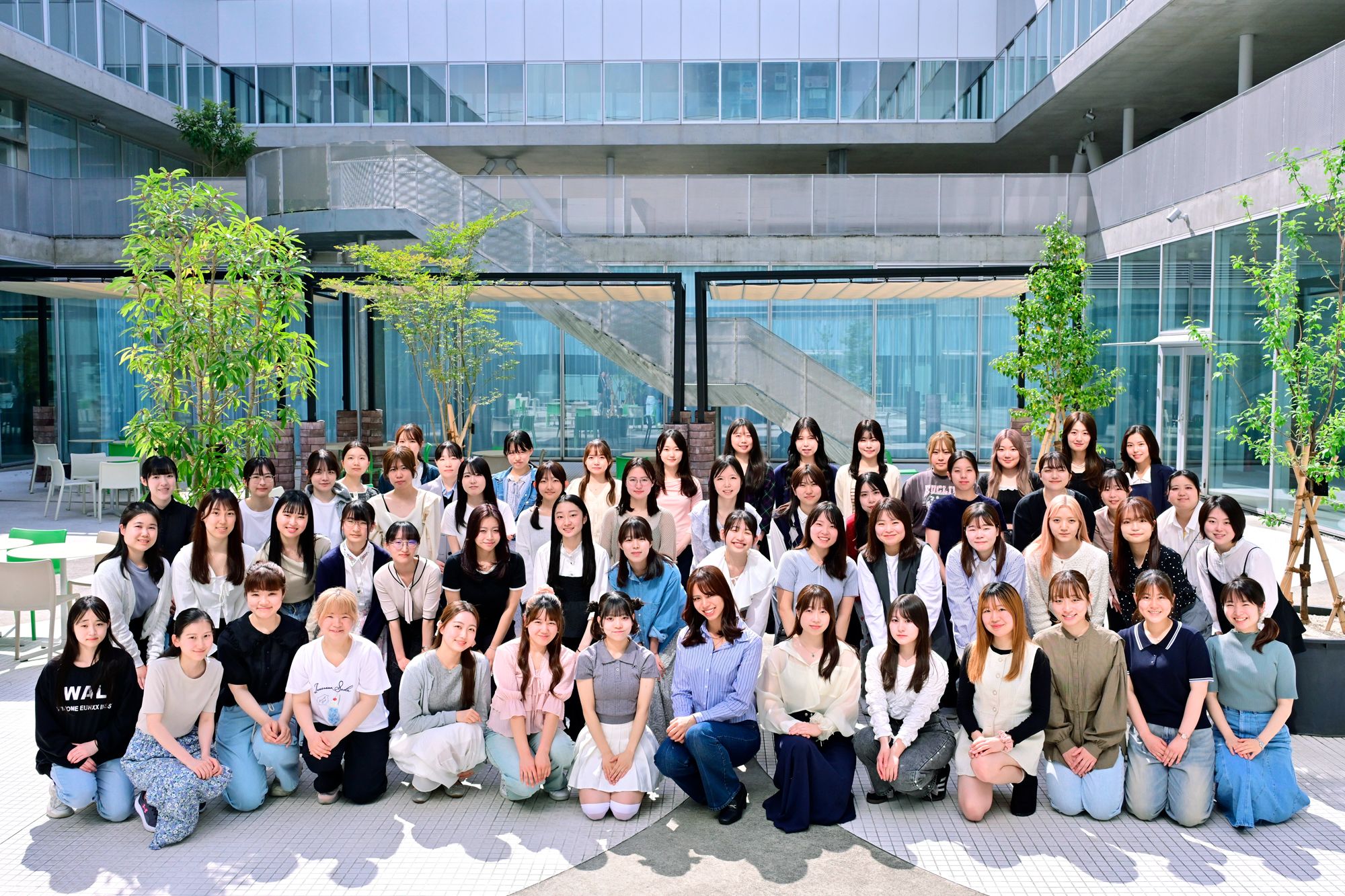 JWU PRアンバサダー 集合写真